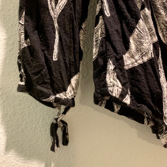 Off-The-Shoulder Button-Front Top - Picture 5 of 7